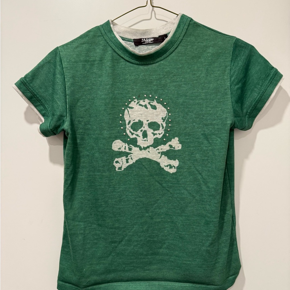 Jaded London SKULL AND CROSS BONES Tee